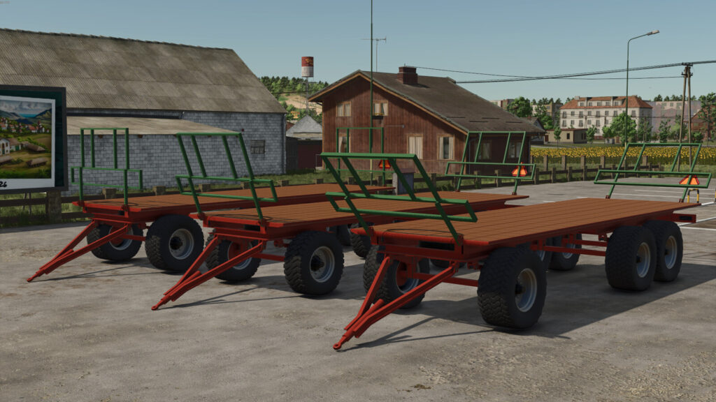 Homemade Bale Trailer