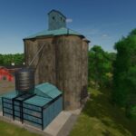 Large Concrete Grain Silo2