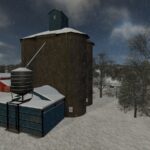 Large Concrete Grain Silo3
