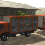 Livestock Transporter MAN 19.4033