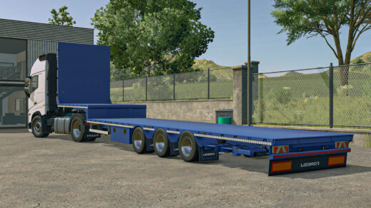 Lizard Straw Bale Semitrailer