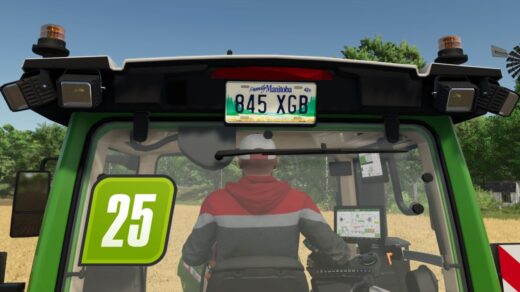 Manitoba License Plate