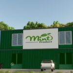 Mint juice production