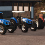 New Holland T6110 And 665TL