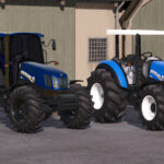 New Holland T6110 And 665TL3