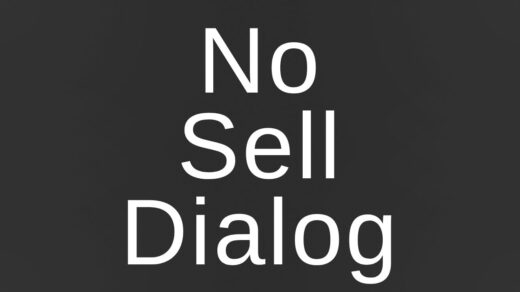 No Sell Dialog