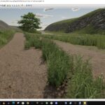 Oad and field path textures for map creation3