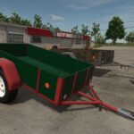 Old Car Trailer