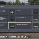 Quick Vehicle Select