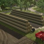 Straw Stack Bunker Silo2