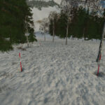 Swedish Snow Pole