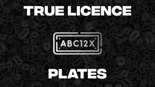 True Licence Plate