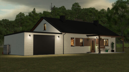 White Luxury House