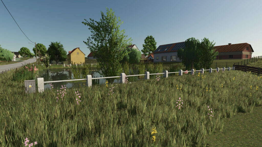 White Plaster Fence