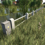 White Plaster Fence3