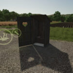 Woodtoilet
