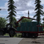 Baletrailer With Crane