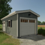 Classic One Car Garage