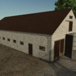 Cow Barn With Manure Plate2