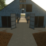 Cow Barn With Manure Plate3