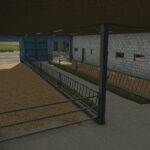 Cow Barn With Manure Plate5
