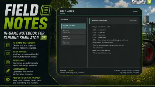 Field Notes v1.0