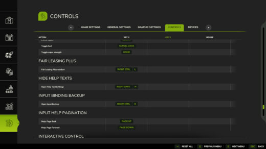 Input Binding Backup