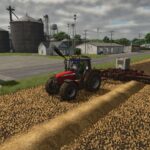 Kuhn 770 with IBC fertilizer tank2