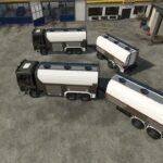 Man Milchtransport Pack3