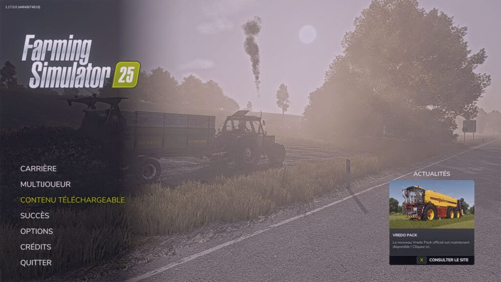Menu backgrounds