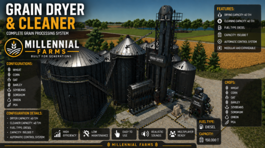 Millennial Farm GrainDryer