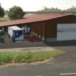 Modern Wooden Garage