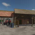 Old Shed With Bale Storage