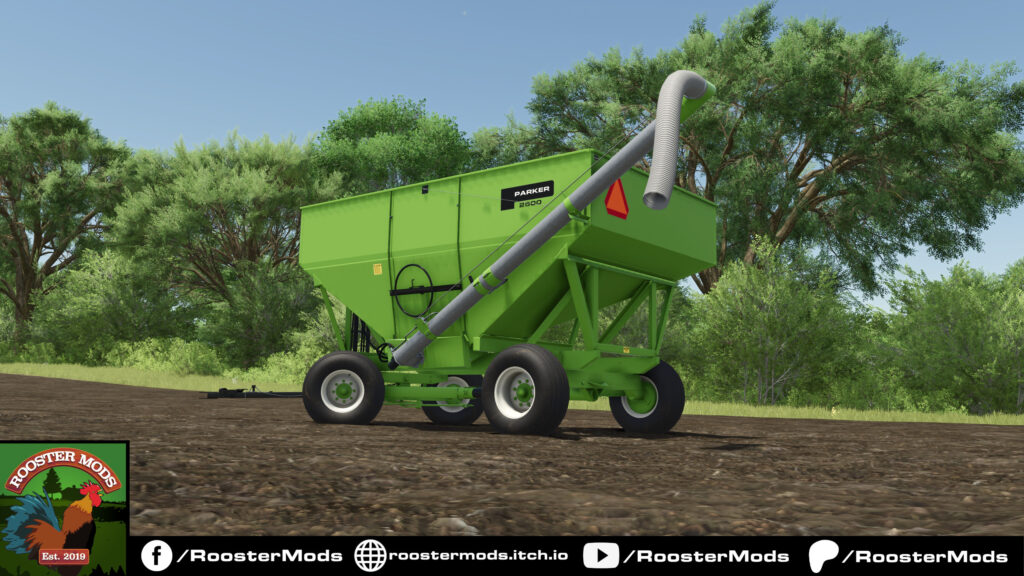 Parker 1400 Auger System on 2500 Gravity Wagon v1.0