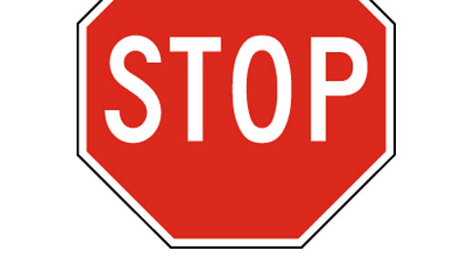 Placeable Stop Sign