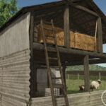 Shabby Sheep Barn2
