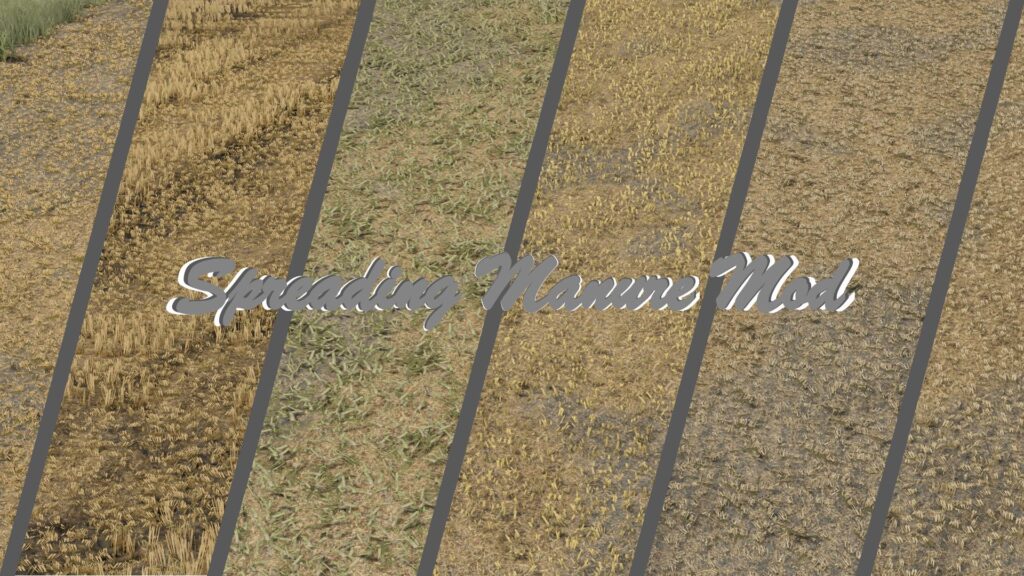 Spreading Manure Mod
