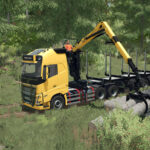 Volvo FH 16 Forestry Z-Crane Semi Pack2