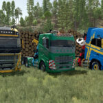 Volvo FH 16 Forestry Z-Crane Semi Pack4