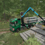 Volvo FH 16 Forestry Z-Crane Semi Pack6