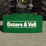 1800KG weight Osters & Voß V1.0
