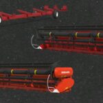 A pack of cutting headers for Palesse GS-12Pro5