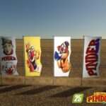 Circus Flags PINDER4