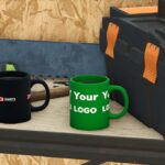 GIANTS Software coffee mug (Prefab) V1.0