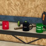 GIANTS Software coffee mug (Prefab) V1.0