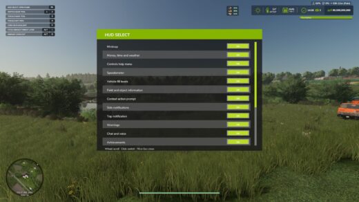 HUD Select