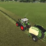 Improved round baler