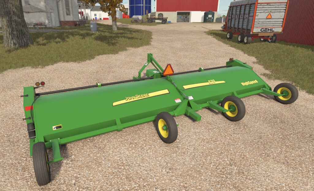 John Deere 520 Flail Shredder