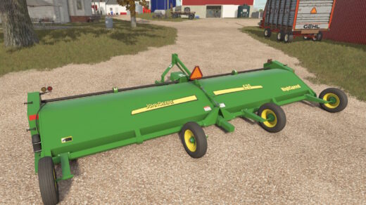 John Deere 520 Flail Shredder