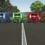 John Deere baler V452R in multicolor v1.05